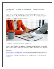 How Innovative Technology Is Revolutionizing Accounts Receivable Management?