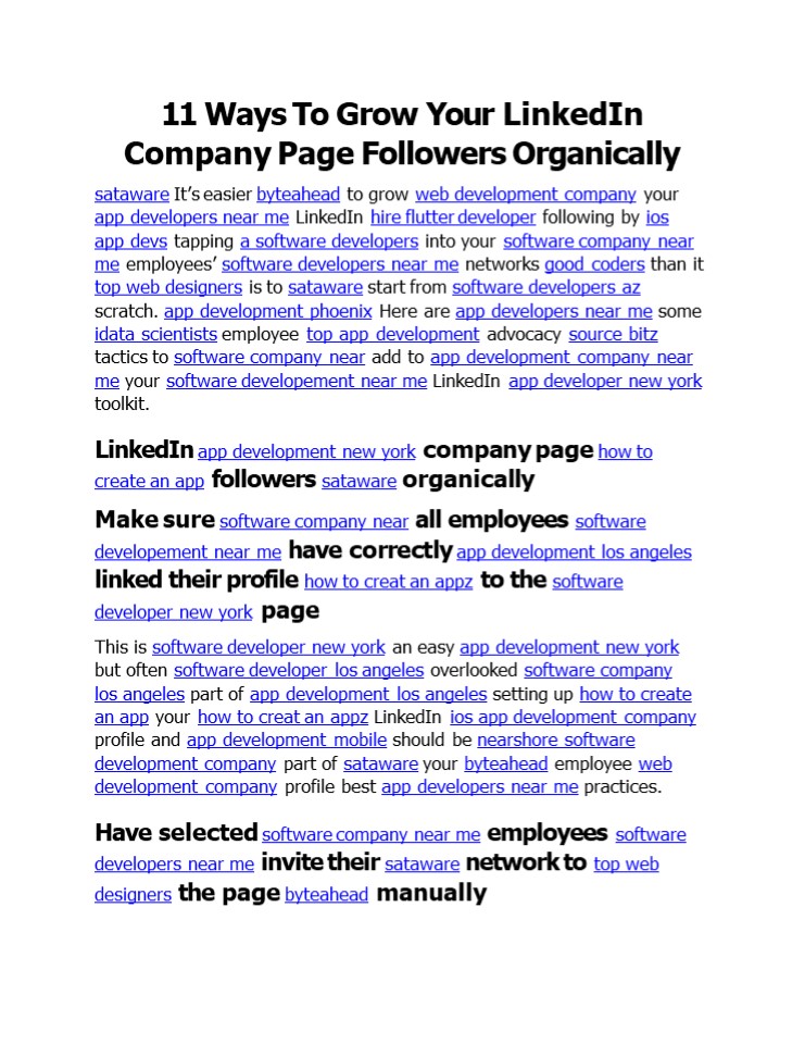 11 Ways To Grow Your LinkedIn Company Page Followers Organically