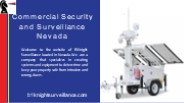 Commercial Security and Surveillance Nevada