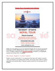 Nepal Tour Package from Kolkata
