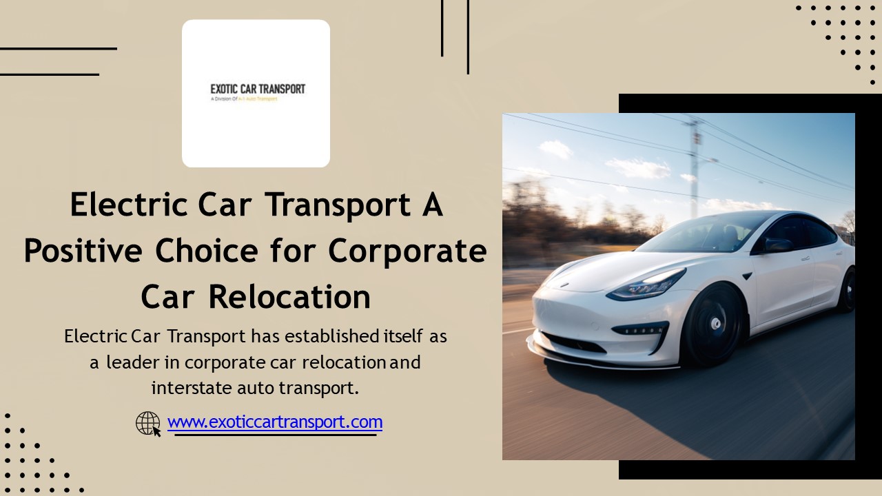 Affordable Eco-Friendly Electric Car Transport Services