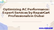 AC Maintenance in Dubai For Commercial & Residential Units.