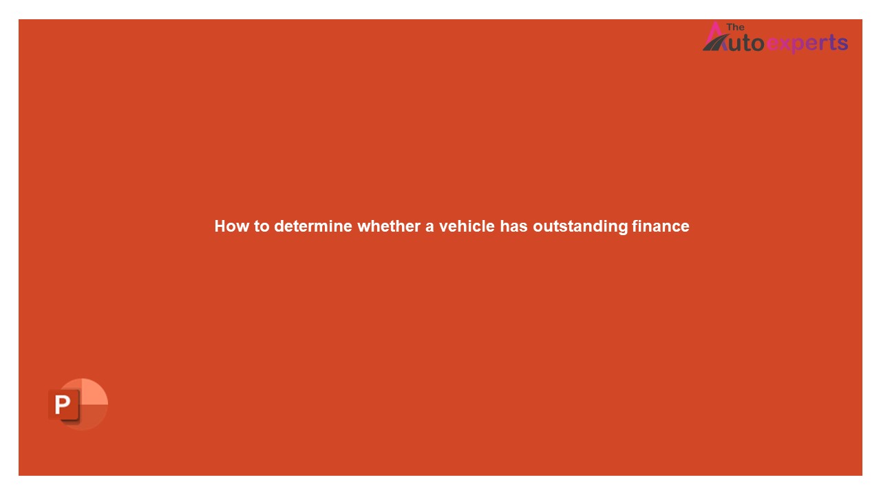 Selling a car with outstanding finance in the UK