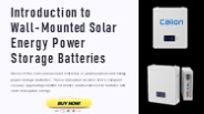 Power Your Home: CalionPower 10KW Battery