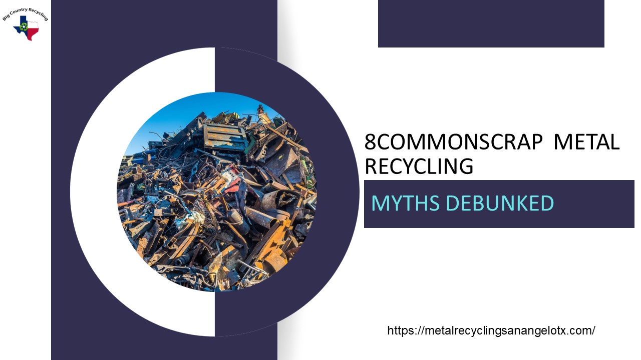 8 common scrap metal recycling myths debunked