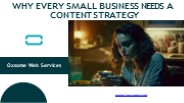 Why Every Small Business Needs a Content Strategy