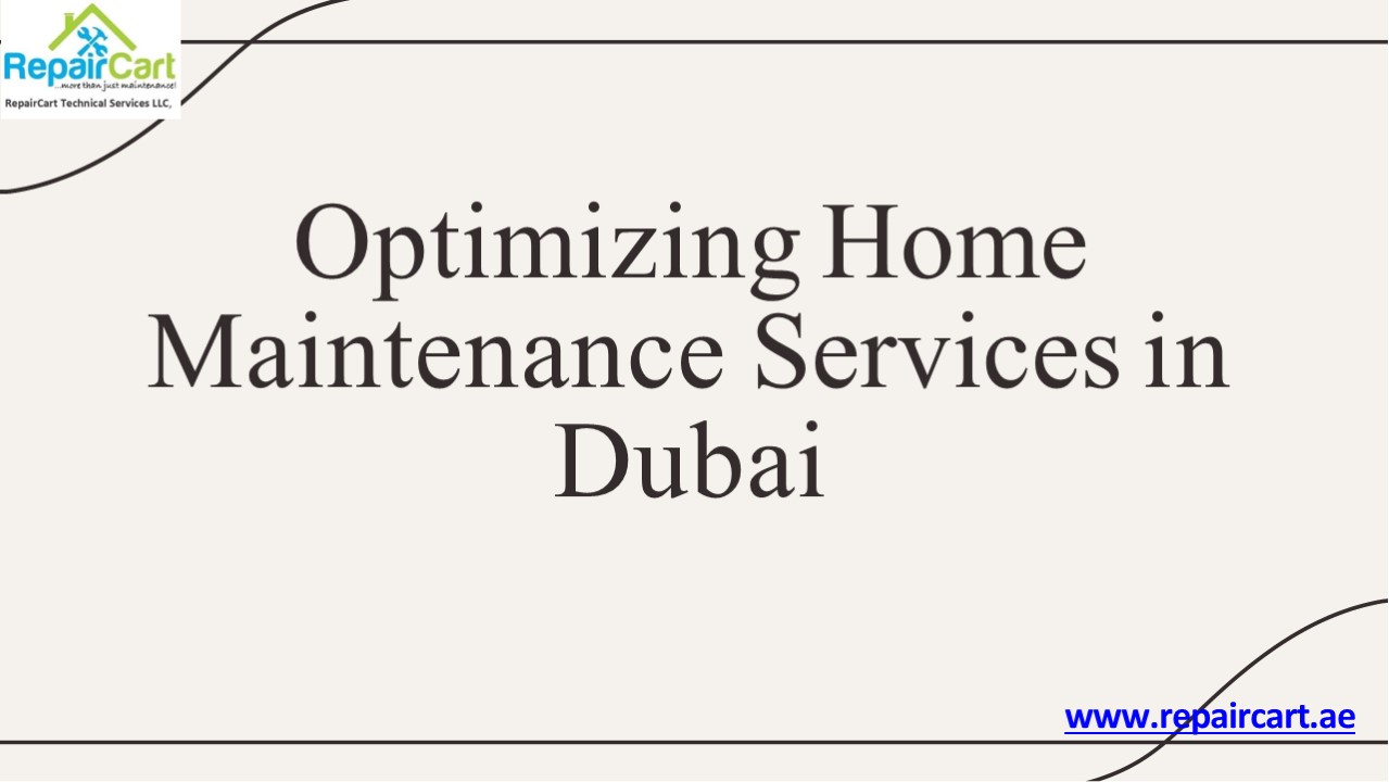 Annual Home Maintenance Services in Dubai