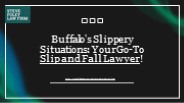 Slip and fall lawyer buffalo ny