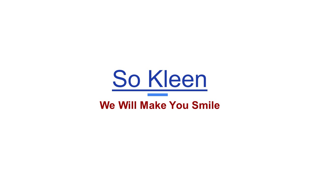 So-Kleen: Premier Cleaning Services in Nigeria