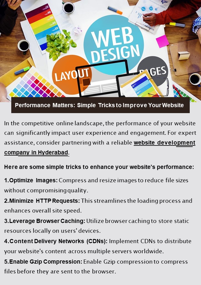 Performance Matters: Simple Tricks to Improve Your Website