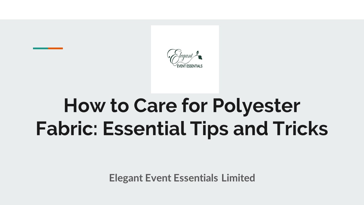 How to Care for Polyester Fabric: Essential Tips and Tricks