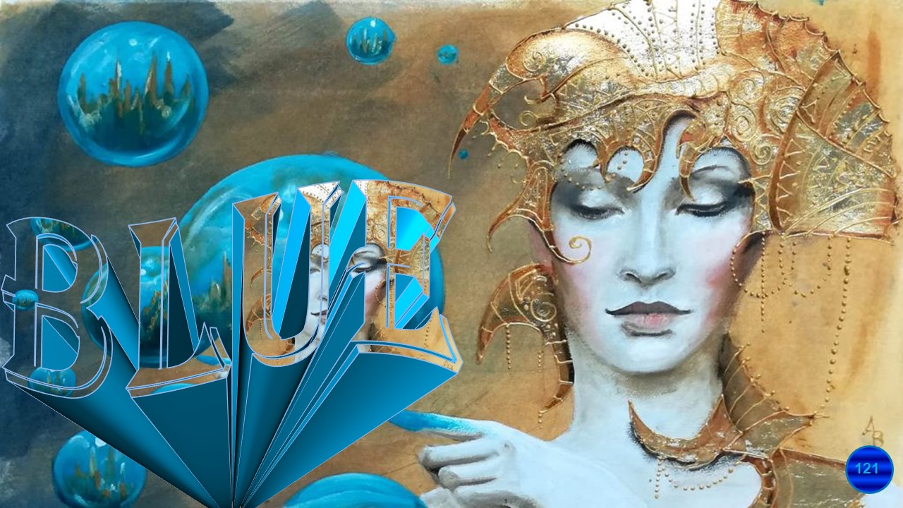 Shades of Blue 121 Angela Betta Casale