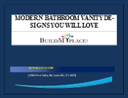 MODERN BATHROOM VANITY DESIGNS YOU WILL LOVE
