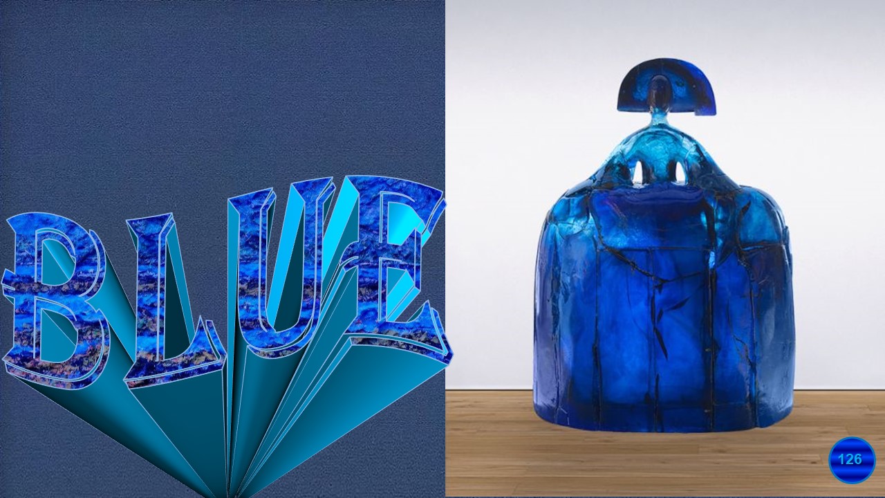 Shades of Blue 126 Manolo Valdes