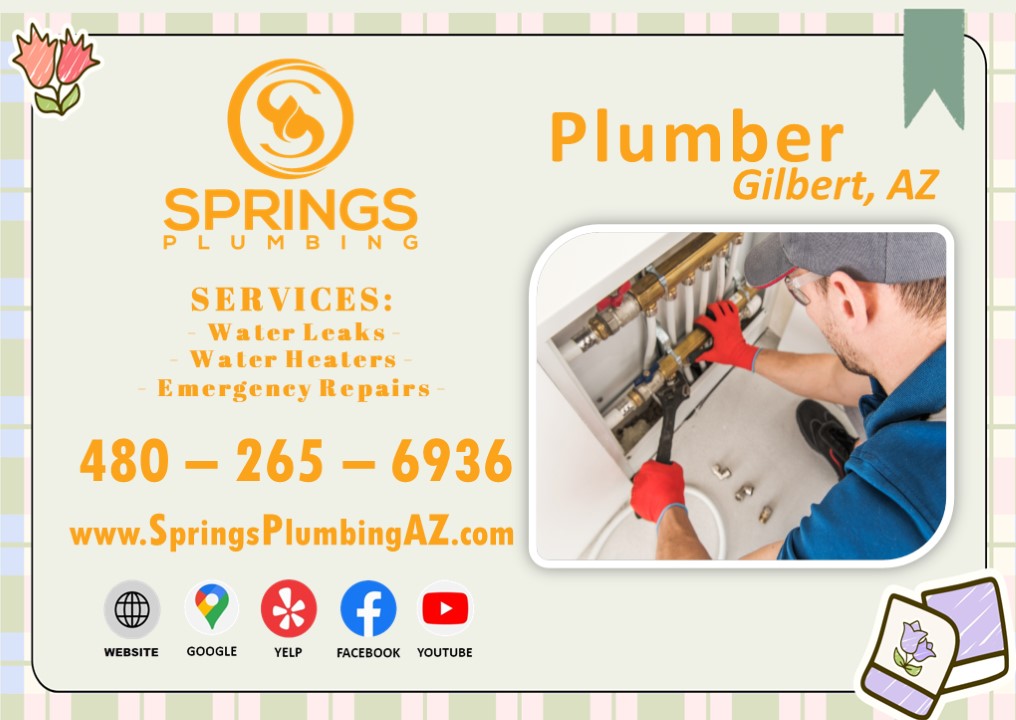 Plumber Gilbert, AZ