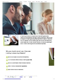 Converting PowerPoint Presentations into Interactive E-Learning Modules.