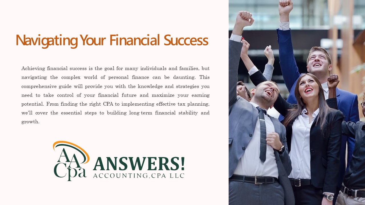 Navigating Your Financial Success - Answers CPA