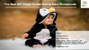 The Best DIY Props To Use During Baby Photoshoots