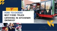 Food trucks Kitchener