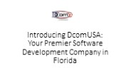 Software Development Company in Florida