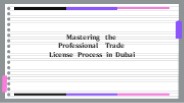 Professional Trade License in Dubai - 5