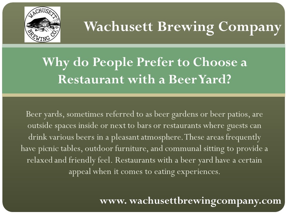 Brewery near me - Wachusett Brewing Company