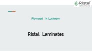 Get Quality Plywood in Lucknow by Ristal Laminates