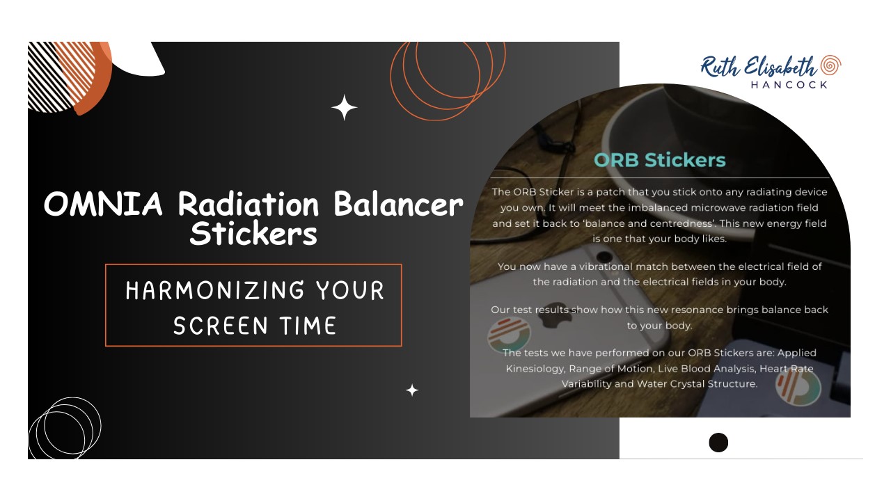 OMNIA Radiation Balancer Stickers: Harmonizing Your Screen Time