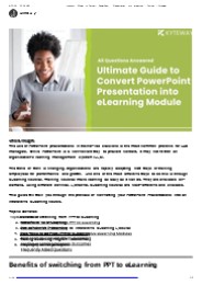 Ultimate Guide to Convert PPT into eLearning Course