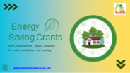 Energy Saving Grants