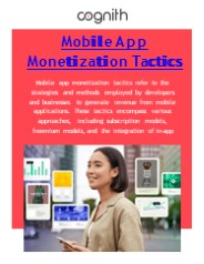 Expert Guide to Mobile App Monetization | Increase Profits Today