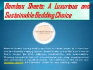 Bamboo Sheets