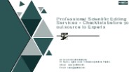 Editing and translation services - pubrica