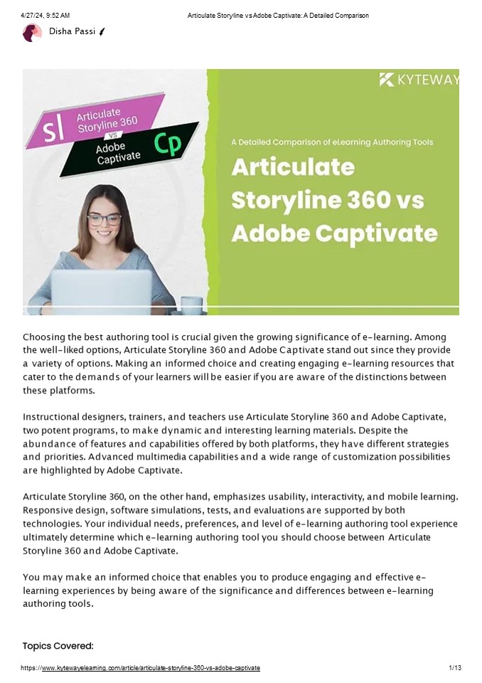 Articulate Storyline vs Adobe Captivate_ A Detailed Comparison