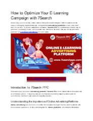 E-Learning ads | Advertise E-learning