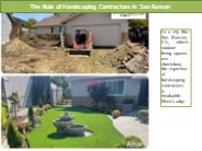 The Role of Hardscaping Contractors in San Ramon