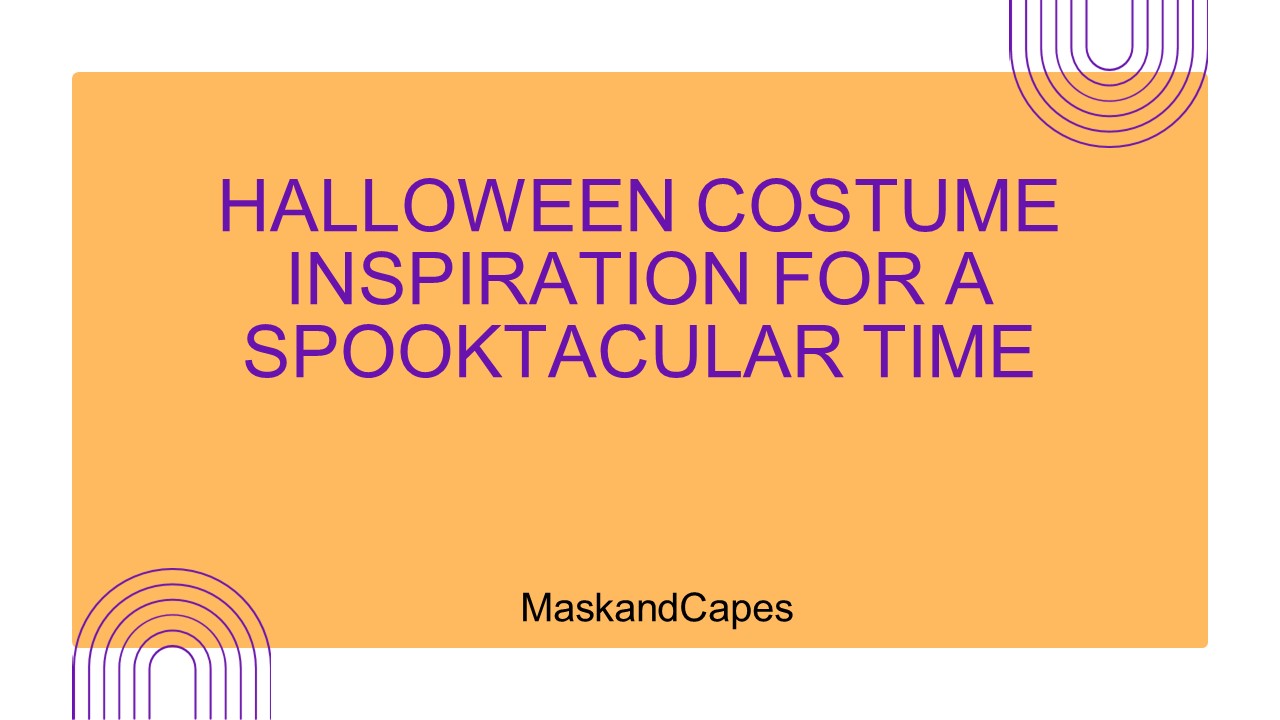 Discover Costume Inspiration for a Spooky Halloween