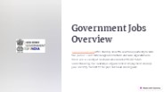 Which govt job is best for?