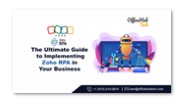 The Ultimate Guide to Implementing Zoho RPA in Your Business