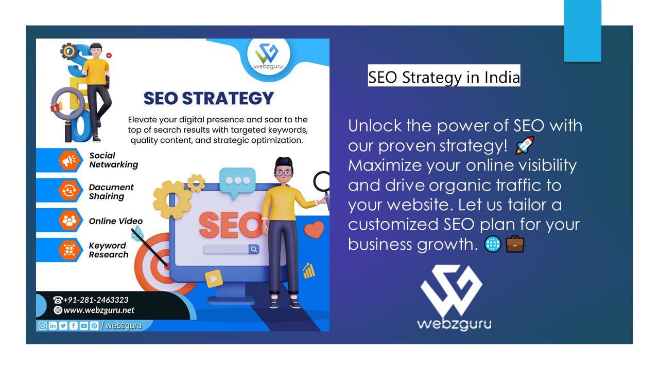 SEO Strategy Company in Rajkot India