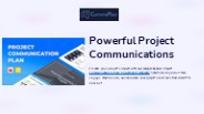 Communication Templates For Project Management