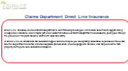 Claims Department Direct Line Insurance