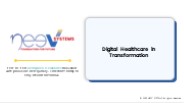 Digital Healthcare Transformation - Neev Systems