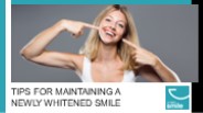 Tips for Maintaining a Newly Whitened Smile