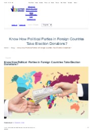 Political Parties Donations