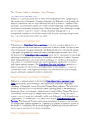 THE ULTIMATE GUIDE TO CHARDHAM YATRA PACKAGES
