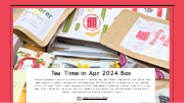 Tea Time in Apr 2024 Box