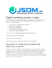 Digital marketing courses in Jaipur