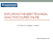 Exploring The Best Technical Analysis Course Online