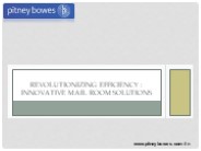 Exploring Mail Room Solutions